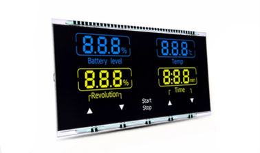 Aanraking 7 van het douanecijfer Segmentva LCD Vertoning voor Verwarmingssysteem