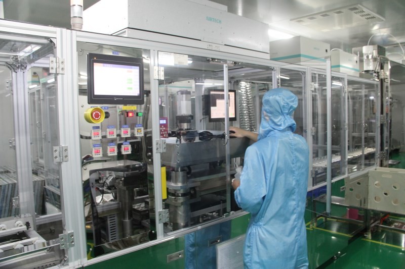 HongKong Guanke Industrial Limited fabriek productielijn